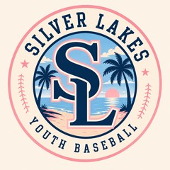 Silver Lakes Youth Baseball crest